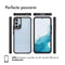 Rugged Hybrid Case voor de Samsung Galaxy A34 (5G) - Zwart / Transparant