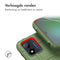 Rugged Shield Backcover voor de Motorola Moto E13 - Groen
