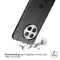 Rugged Shield Backcover voor de OnePlus 12 - Zwart