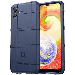 Rugged Shield Backcover voor de Samsung Galaxy A04 - Donkerblauw