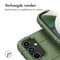 Rugged Shield Backcover voor de Samsung Galaxy A15 (5G/4G) - Donkergroen