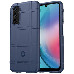 Rugged Shield Backcover voor de Samsung Galaxy A25 - Donkerblauw