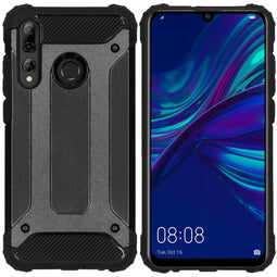 Rugged Xtreme Backcover voor de Huawei P Smart Plus (2019) - Zwart