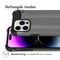 Rugged Xtreme Backcover voor de iPhone 14 Pro Max - Donkergrijs