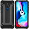 Rugged Xtreme Backcover voor de Motorola Moto E7 Plus / G9 Play - Zwart