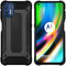 Rugged Xtreme Backcover voor de Motorola Moto G9 Plus - Zwart