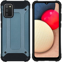 Rugged Xtreme Backcover voor de Samsung Galaxy A02s - Donkerblauw
