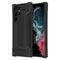 Rugged Xtreme Backcover voor de Samsung Galaxy S22 Ultra - Zwart