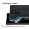 Rugged Xtreme Backcover voor de Samsung Galaxy S22 Ultra - Zwart