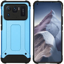 Rugged Xtreme Backcover voor de Xiaomi Mi 11 Ultra - Lichtblauw