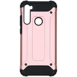 Rugged Xtreme Backcover voor de Xiaomi Redmi Note 8T - Rosé Goud
