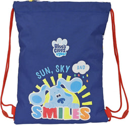 Rugtas met Koordjes Blue's Clues Marineblauw (26 x 34 x 1 cm)