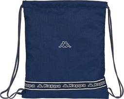 Rugtas met Koordjes Kappa Navy Marineblauw (35 x 40 x 1 cm)