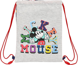 Rugtas met Koordjes Mickey Mouse Clubhouse Only one Marineblauw (26 x 34 x 1 cm)