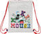 Rugtas met Koordjes Mickey Mouse Clubhouse Only one Marineblauw (26 x 34 x 1 cm)