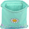 Rugtas met Koordjes Smiley Summer fun Turkoois (35 x 40 x 1 cm)