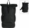 Rugzak- 65x29x19 cm -Neopreen - Zwart- 35 liter - Bodemvak met rits