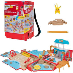 Rugzak - BANDAI - Trainer's Pokémon Beach-thema - Opent en wordt een superarena