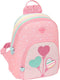 Rugzak BlackFit8 Globitos Mini Roze 25 x 30 x 13 cm