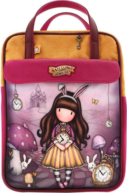 Rugzak Gorjuss Just one second Zalm (27 x 10 x 37 cm)