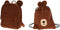 Rugzak + Gymtas/Zwemzak - Kinderen - Teddy - Bruin