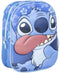 Rugzak, Kinderrugzak, Schooltas 3D Lilo & Stitch 'Stitch' Blauw 25x31x10 cm