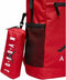 Rugzak Schooltas Gymtas Nike Air Jordan Rood + Gratis Bijpassende Etui (26,4 x 32,3 x 10,5 cm)