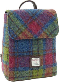 Rugzak Tummel Multi Colour - Mini - 26x21x12 - Harris Tweed - Glen Appin of Scotland