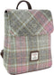 Rugzak Tummel Zacht Roze Buchanan - Mini - 26x21x12 - Harris Tweed - Glen Appin of Scotland