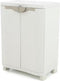 RUIMTESVER 70 PLASTIKEN 2 deuren lage kast met planken - l 70 xb 45 xh 100 cm - Space SAVER bereik - Binnen en buiten