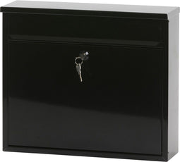 V-part - Wandbrievenbus Granadan - Galvanized steel Powder Coated - zwart - Brievenbus