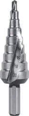 RUKO 101051 Getrapte boor 4 - 20 mm HSS Gezamenlijke lengte 75 mm 3 vlakken schacht 1 stuk(s)