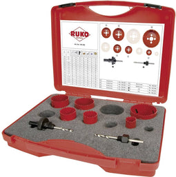 RUKO 106302 106302 Gatenzaagset 8-delig 22 mm, 29 mm, 35 mm, 44 mm, 51 mm, 68 mm 1 set(s)