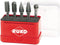 RUKO 116004 Freesstift Hardmetaal 10 mm Schachtdiameter 6 mm 5-delig