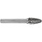 RUKO 116050 Freesstift Hardmetaal Ronde boog 3 mm Lengte 38 mm Schachtdiameter 3 mm