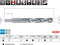 RUKO 2004170 HSS-G Spiraalboor 17 mm Gezamenlijke lengte 184 mm DIN 338 1 stuk(s)