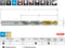RUKO 2501215TRO HSS-G Spiraalboorset 25-delig 1 mm, 1.5 mm, 2 mm, 2.5 mm, 3 mm, 3.5 mm, 4 mm, 4.5 mm, 5 mm, 5.5 mm, 6 m