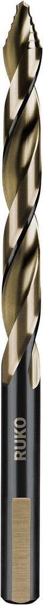 RUKO 259090E HSSE-Co 5 Metaal-spiraalboor 9 mm Gezamenlijke lengte 125 mm DIN 338 3 vlakken schacht 1 stuk(s)