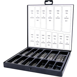 RUKO A214195 HSS Metaal-spiraalboorset Geslepen DIN 338 1 set(s)