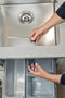 Happy sinks by Magisso - Rechte Vaatdoekhouder - Magnetisch - RVS
