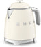 Smeg KLF05CREU - Mini Waterkoker - 0,8L 1400W - Crème