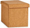Decoratieve Doos Opvouwbaar Bruin Kurk Hout MDF 31 x 31 x 31 cm (4 Stuks)