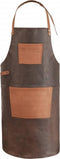 Rundlederen Schort - Neck Strap