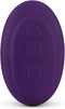FeelzToys - Whirl-Pulse Roterende Rabbit Vibrator & Afstandsbediening Paars