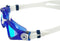 Aquasphere Kayenne - Zwembril - Volwassenen - Blue Titanium Mirrored Lens - Blauw/Wit