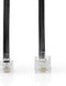 Nedis TCGP90201B50 - Adapterkabel RJ11 naar RJ45 - Netwerkaccessoire