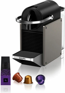 Krups Nespresso Pixie - Koffiezetapparaat 19 bar - 0.7 L waterreservoir - Titanium