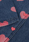 Konges Slojd Magot Denim Shirt Aop Gots Blouses Meisjes - Blauw - Maat 98