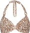CYELL Leopard Love - Bikinitop met voorgevormde cups en beugel - Dierenprint - Maat 75C