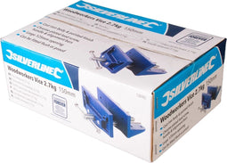 Silverline Schrijnwerkers bankschroef - gietijzer - 150 mm - 3.5 kg - chroom handvat